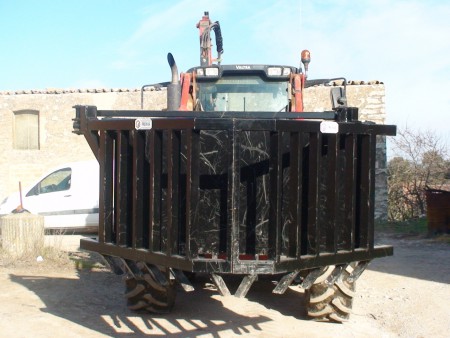 grapa recollidora de rames de 4,5 m de treball